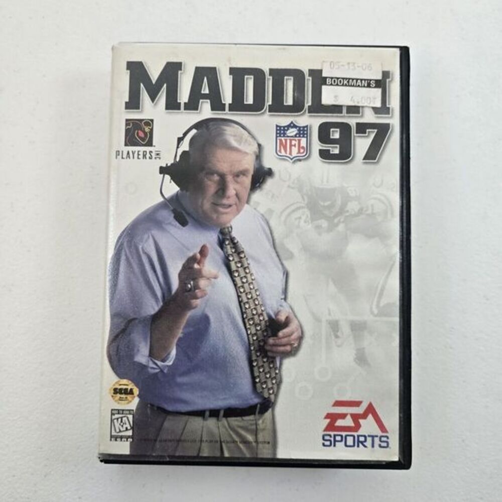 Madden NFL 97 Sega Genesis With Case